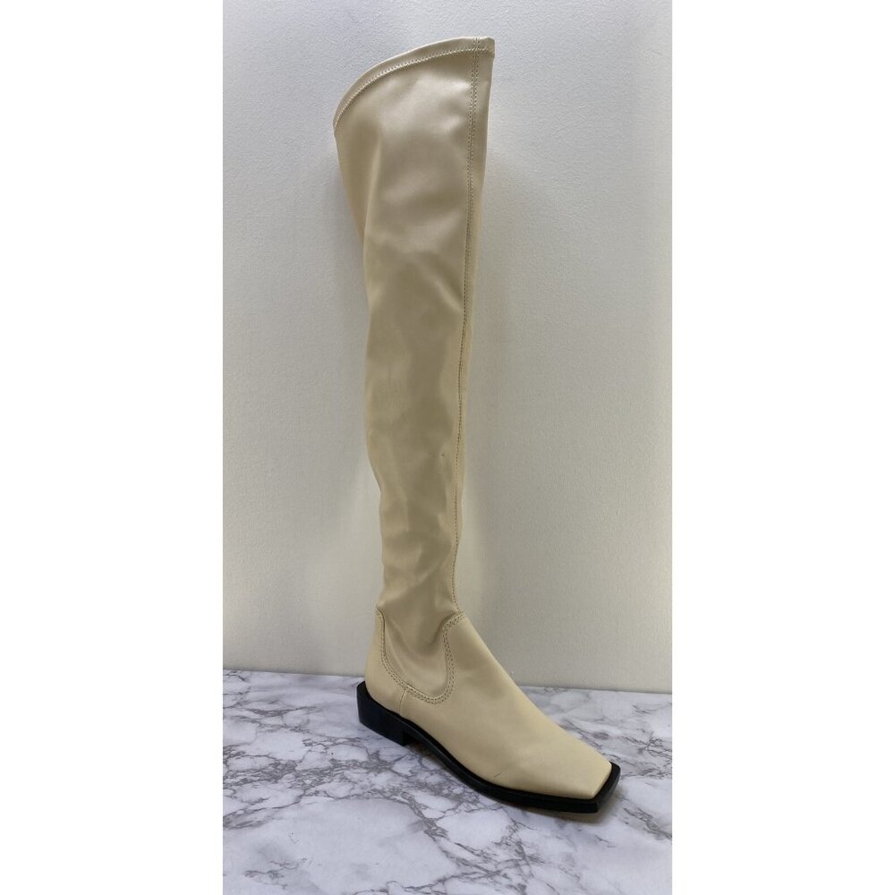 Schutz Eggshell Guily Up Over the Knee Boots 6.5 - Picture 5 of 10